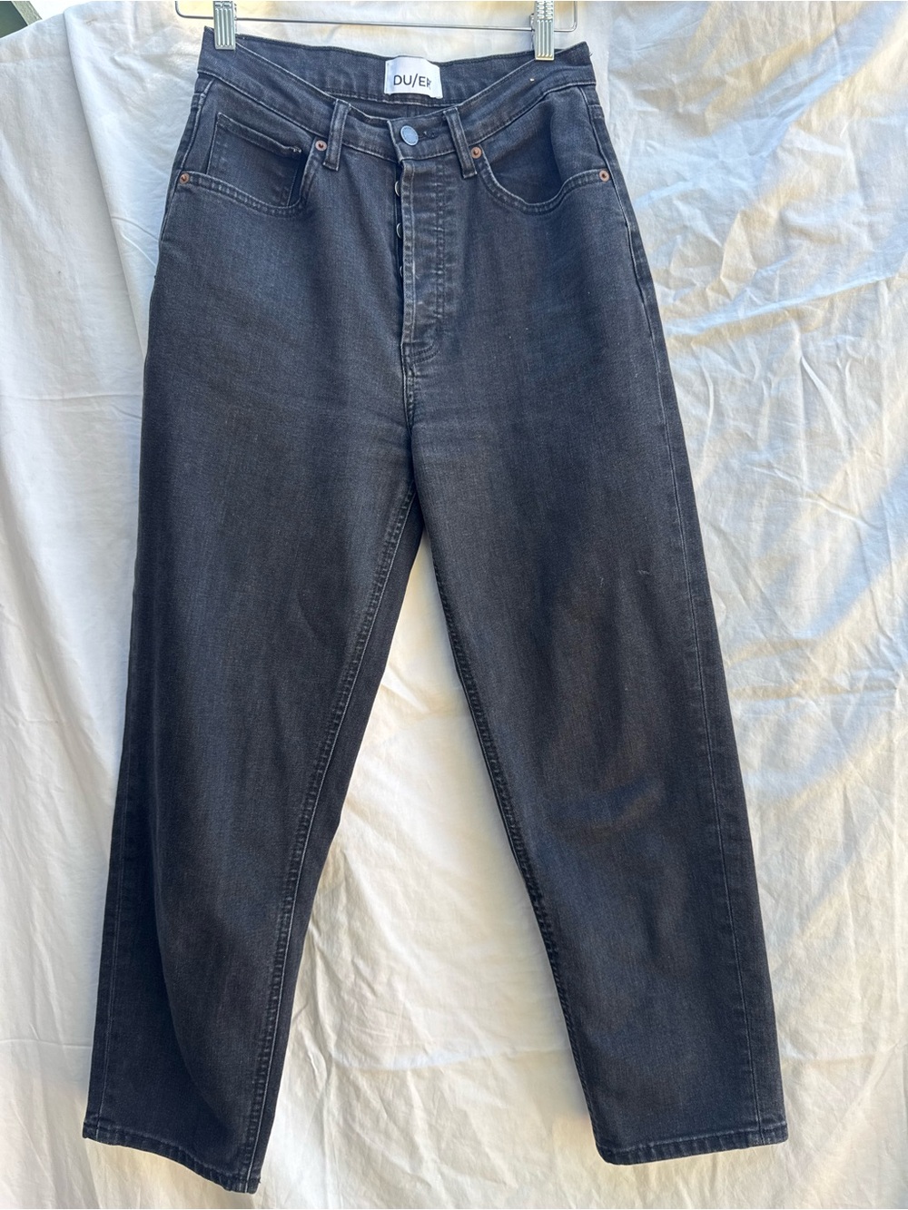 DUER Midweight Denim High Rise Arc - Picture 3 of 8